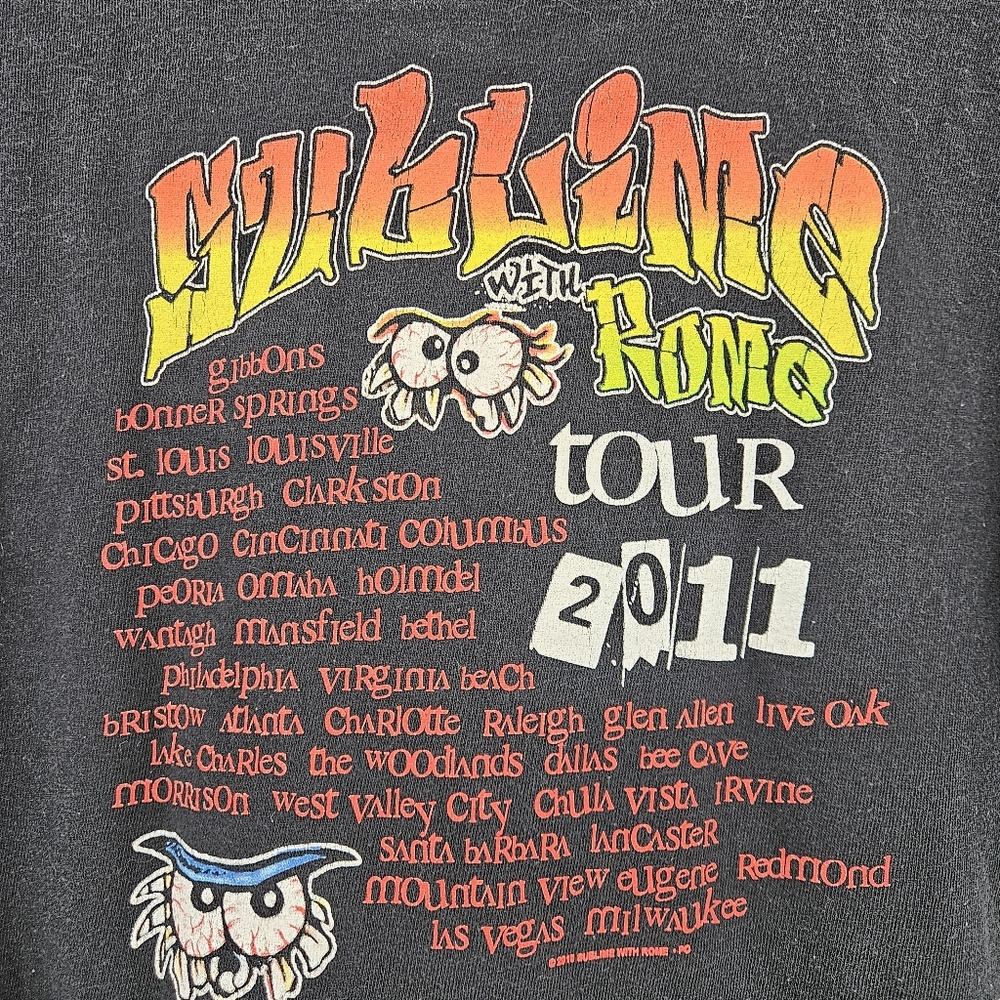 Sublime With Rome Graphic Band Tee 2011 Small - Picture 5 of 6